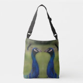 Peacock Foto Aangepaste All-over-Print Cross Body  Crossbody Tas (Voorkant)