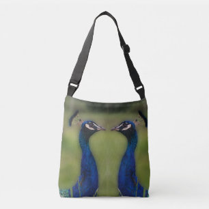 Peacock Foto Aangepaste All-over-Print Cross Body  Crossbody Tas