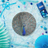 PEACOCK FOTO PAPIER BORDEN PAPIEREN BORDJE (Feest)