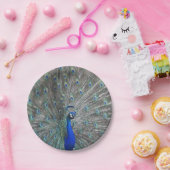 PEACOCK FOTO PAPIER BORDEN PAPIEREN BORDJE (Feest)