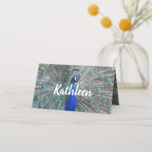 PEACOCK FOTO-TABEL PLAATS KAART PLAATSKAARTJE