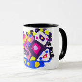 Peacock fun cool  mok (Voorkant rechts)