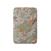 Peacock Garden in Orange Green Teal Beige Badmat (Voorkant Verticaal)