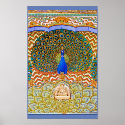 Peacock Gate Poster (Voorkant)