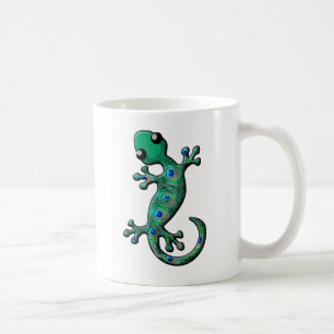 Peacock Gecko Koffiemok
