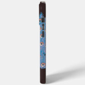 Peacock gedrukte iPhone case (Achterkant / Links)