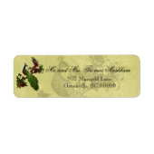  Peacock gepersonaliseerde Adresetiketten Etiket (Voorkant)