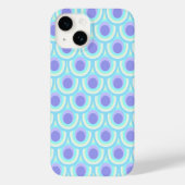 Peacock gevlekt paars blauw Case-Mate iPhone case (Achterkant)