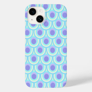 Peacock gevlekt paars blauw Case-Mate iPhone case