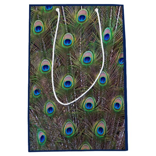 Peacock Gift Bag Medium Cadeauzakje (Voorkant)