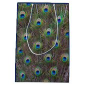 Peacock Gift Bag Medium Cadeauzakje (Achterkant)