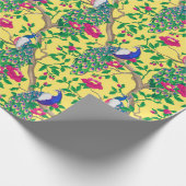 Peacock Gift Wrapping Paper Cadeaupapier (Hoek)