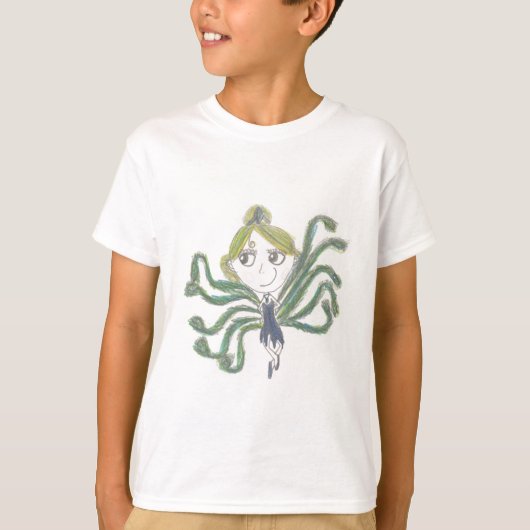 Peacock Girl T-shirt (Voorkant)