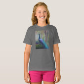 Peacock Girl T T-shirt (Voorkant volledig)