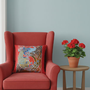  Peacock Gisbert Combaz Kussen