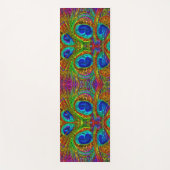 Peacock Glass-1 Yogamat (Voorkant)