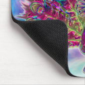 Peacock Glass 2A & 2B Options Mousepad Muismat (Hoek)