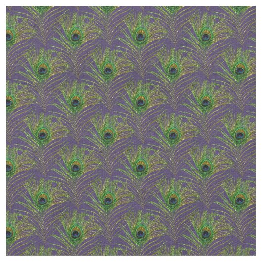 Peacock Glory Stof (Close Up)