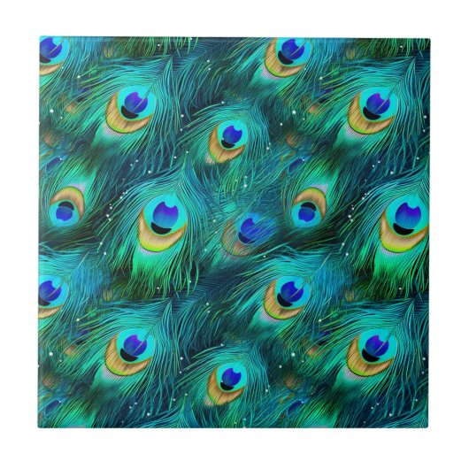 Peacock Glory Tegeltje (Voorkant)