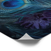 Peacock Goddess Queen Fantasy Wall Art Print (Hoek)