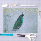 Peacock Gold Confetti Glam Tissuepapier (Craft)