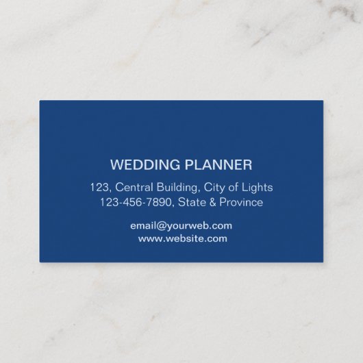 Peacock Gold Glitter Elegant Blue Green Modern Bus Visitekaartje (Achterkant)