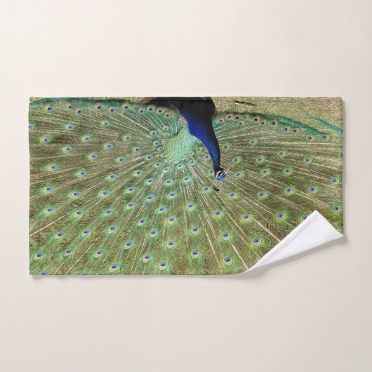 Peacock Hand Towel Handdoek (Handdoek)