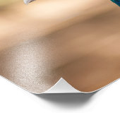 Peacock Head Foto Afdruk (Hoek)