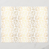 Peacock Hindu bruiloft gereserveerd teken (Achterkant)