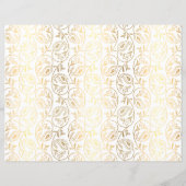 Peacock Hindu bruiloft gereserveerd teken (Achterkant)