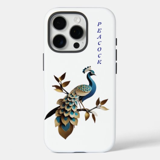 Peacock Hoesje Design (Achterkant)