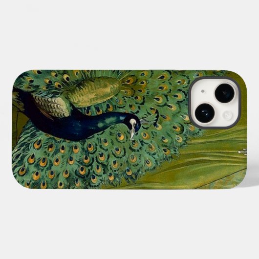 Peacock Hoesje-Mate Case-Mate iPhone Case (Achterkant (horizontaal))