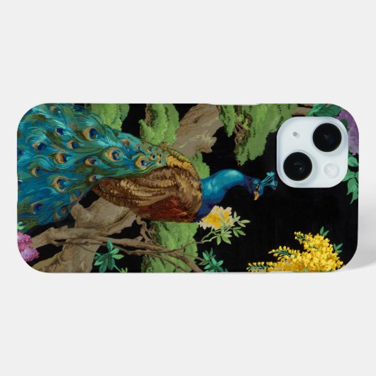 Peacock Hoesje-Mate iPhone Case (Achterkant (horizontaal))