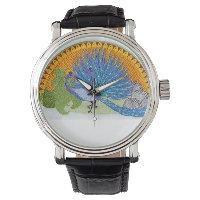 PEACOCK HORLOGE (Voorkant)