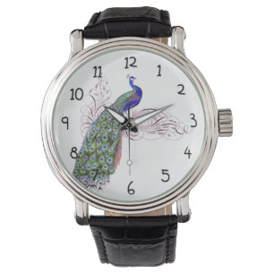 Peacock Horloge