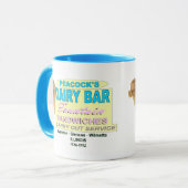 Peacock Ice Cream Company of Illinois Mok (Voorkant links)