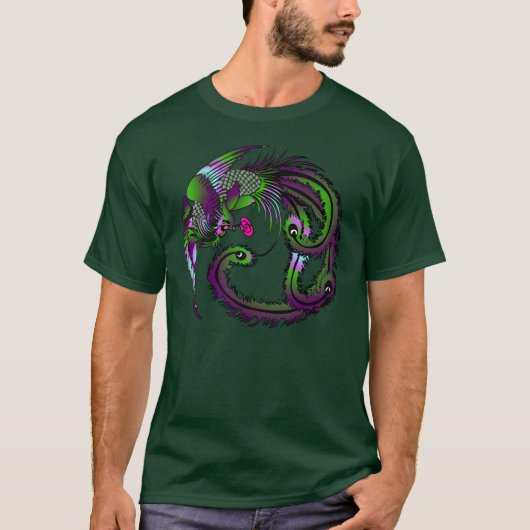 Peacock III T-shirt (Voorkant)