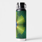 Peacock Illusie Waterfles (Achterkant)