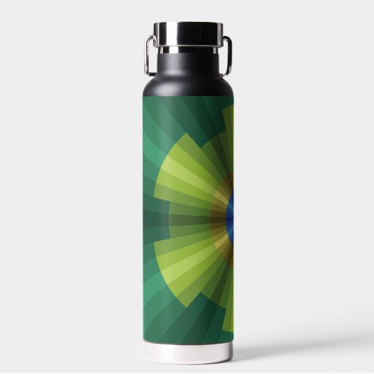 Peacock Illusie Waterfles (Voorkant)