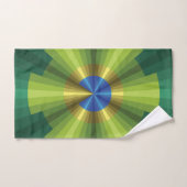 Peacock Illusion Bathroom Towel set Bad Handdoek (Handdoek)