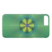 Peacock Illusion Hoesje-Mate Hoesje (Achterkant (Horizontaal))