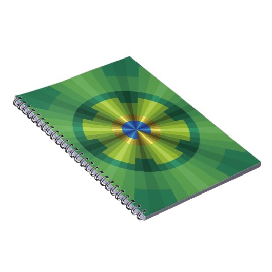 Peacock Illusion Notitieboek (Rechterzijde)