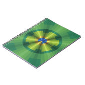 Peacock Illusion Notitieboek (Linkerzijde)