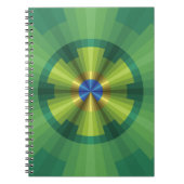 Peacock Illusion Notitieboek (Voorkant)