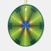 Peacock Illusion Ornament (Links)