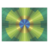 Peacock Illusion tafelkleed (Voorkant (Horizontaal))