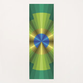 Peacock Illusion Yoga Mat (Voorkant)