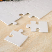 Peacock Illustratie  kunst Afdrukken Legpuzzel (Zijkant)