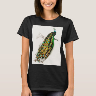 Peacock Illustratie T-shirt