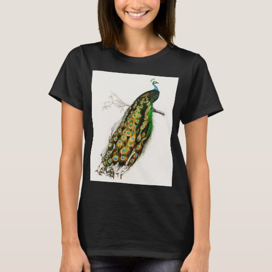 Peacock Illustratie T-shirt (Voorkant)